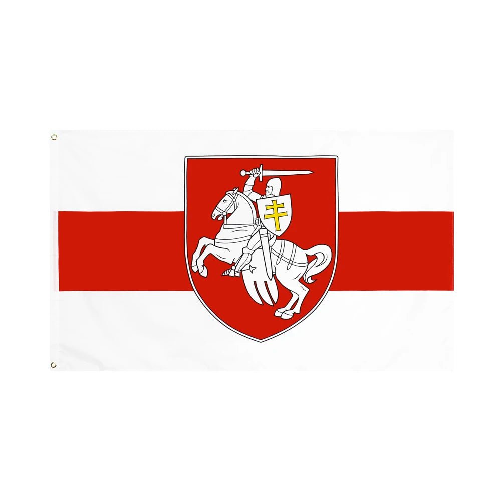Belarus Knight Flag — Multiple Sizes - FlagsOTW
