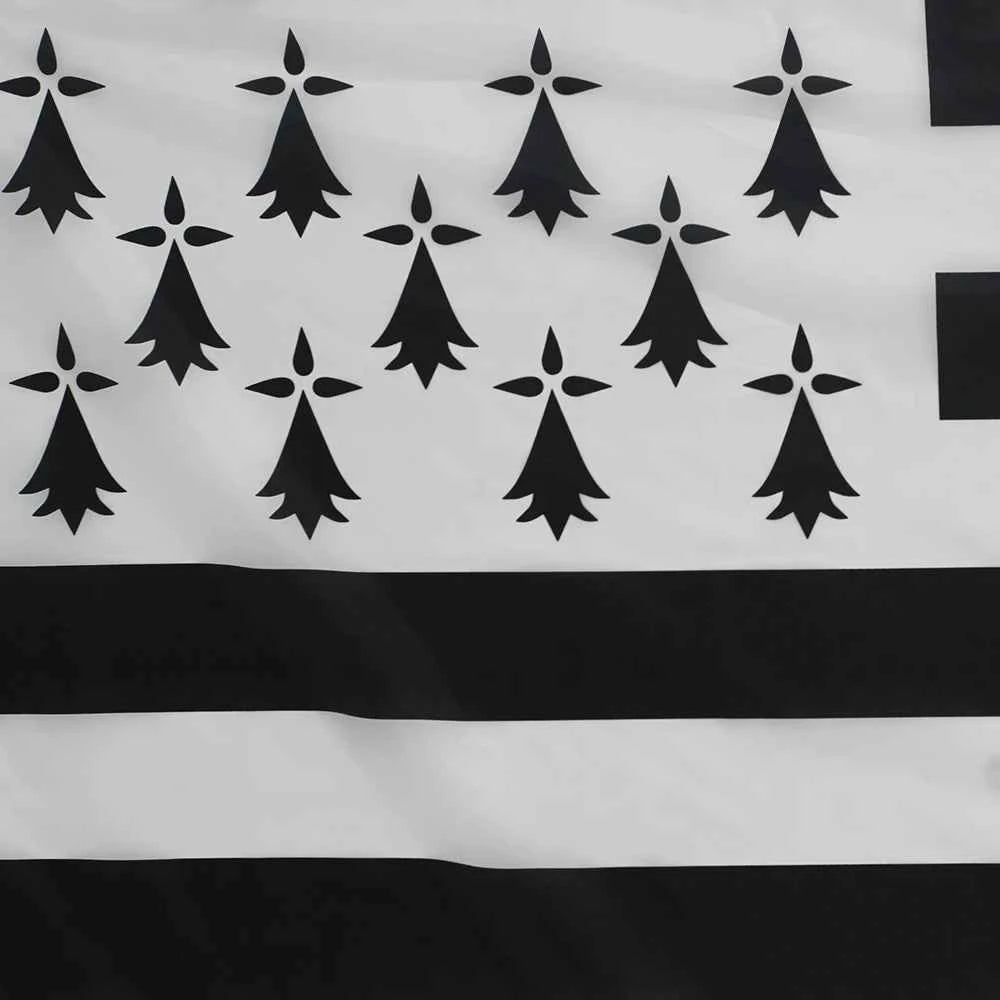 Brittany Flag — 5ft x 3ft - FlagsOTW