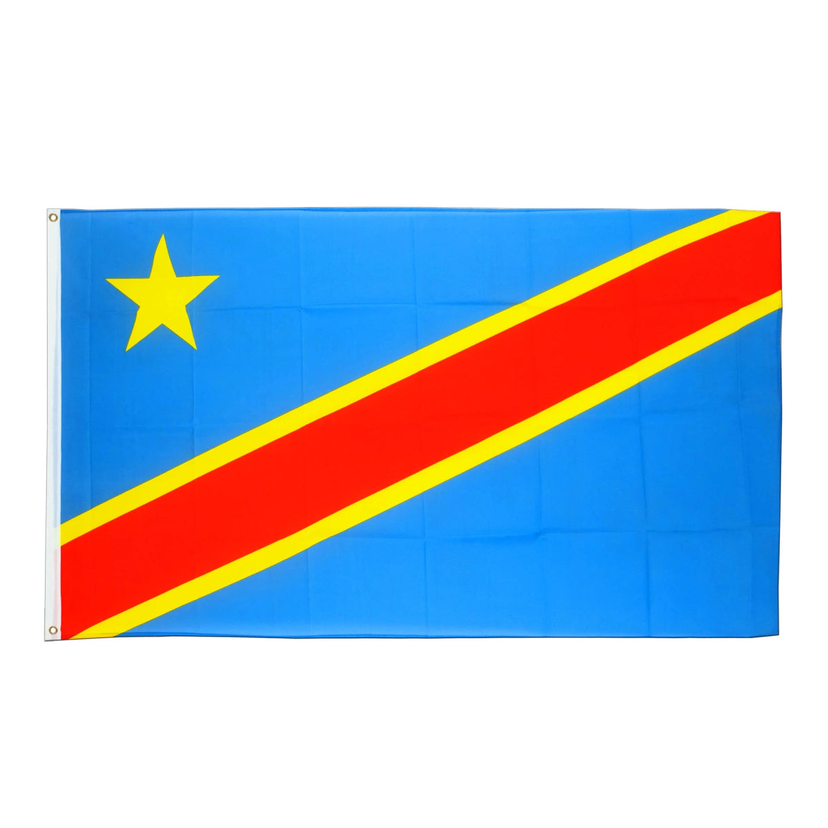 Democratic Republic of Congo Flag — 5ft x 3ft - FlagsOTW