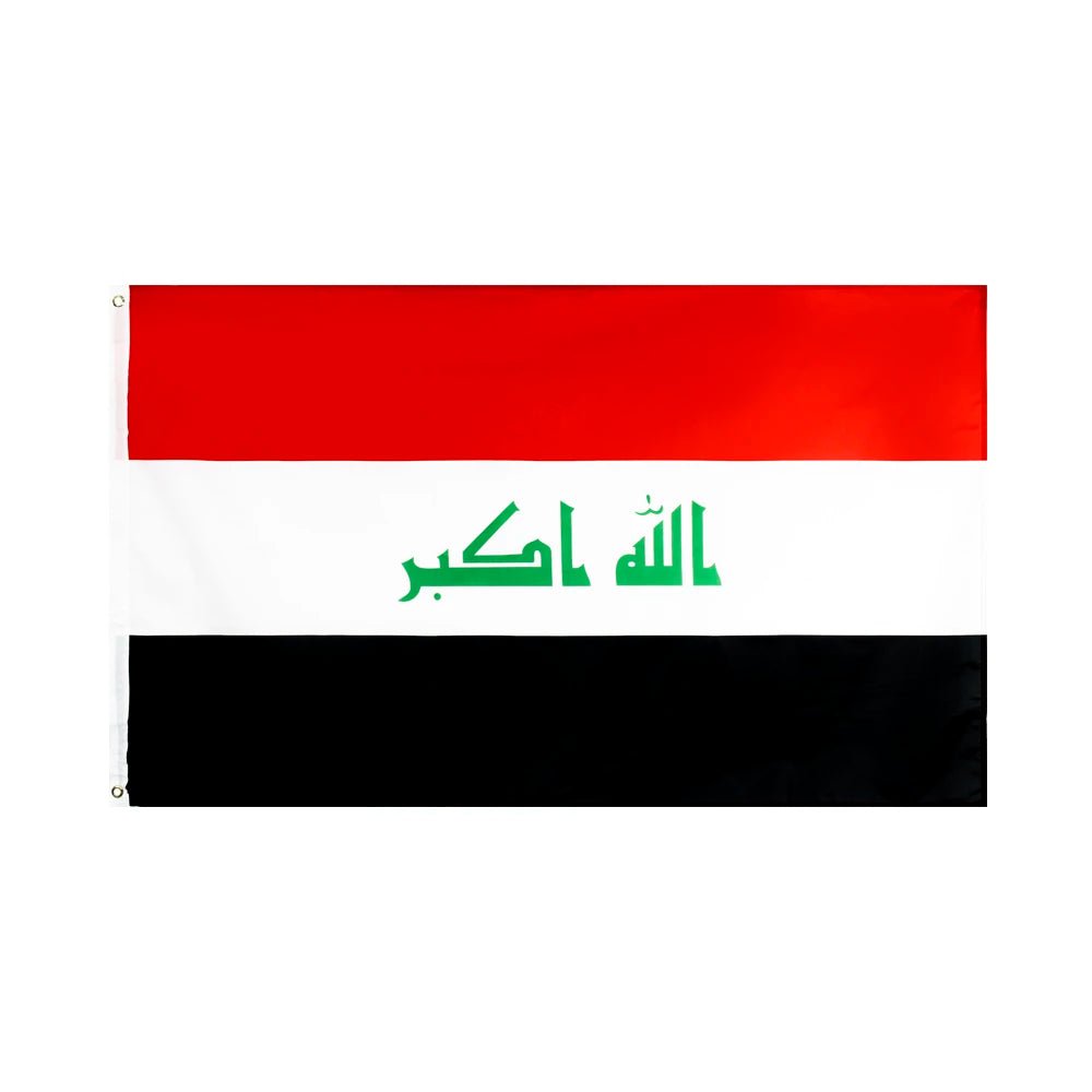 Iraq Flag — 5ft x 3ft - FlagsOTW