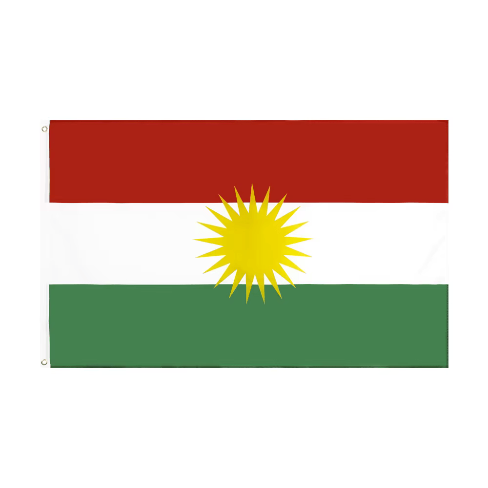 Kurdistan Flag — 5ft x 3ft - FlagsOTW
