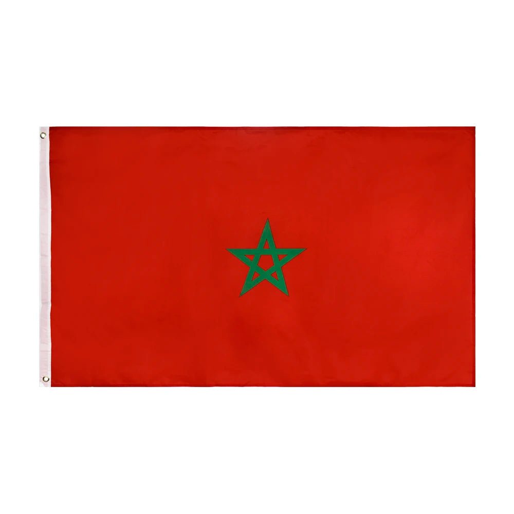 Morocco Flag — 5ft x 3ft - FlagsOTW