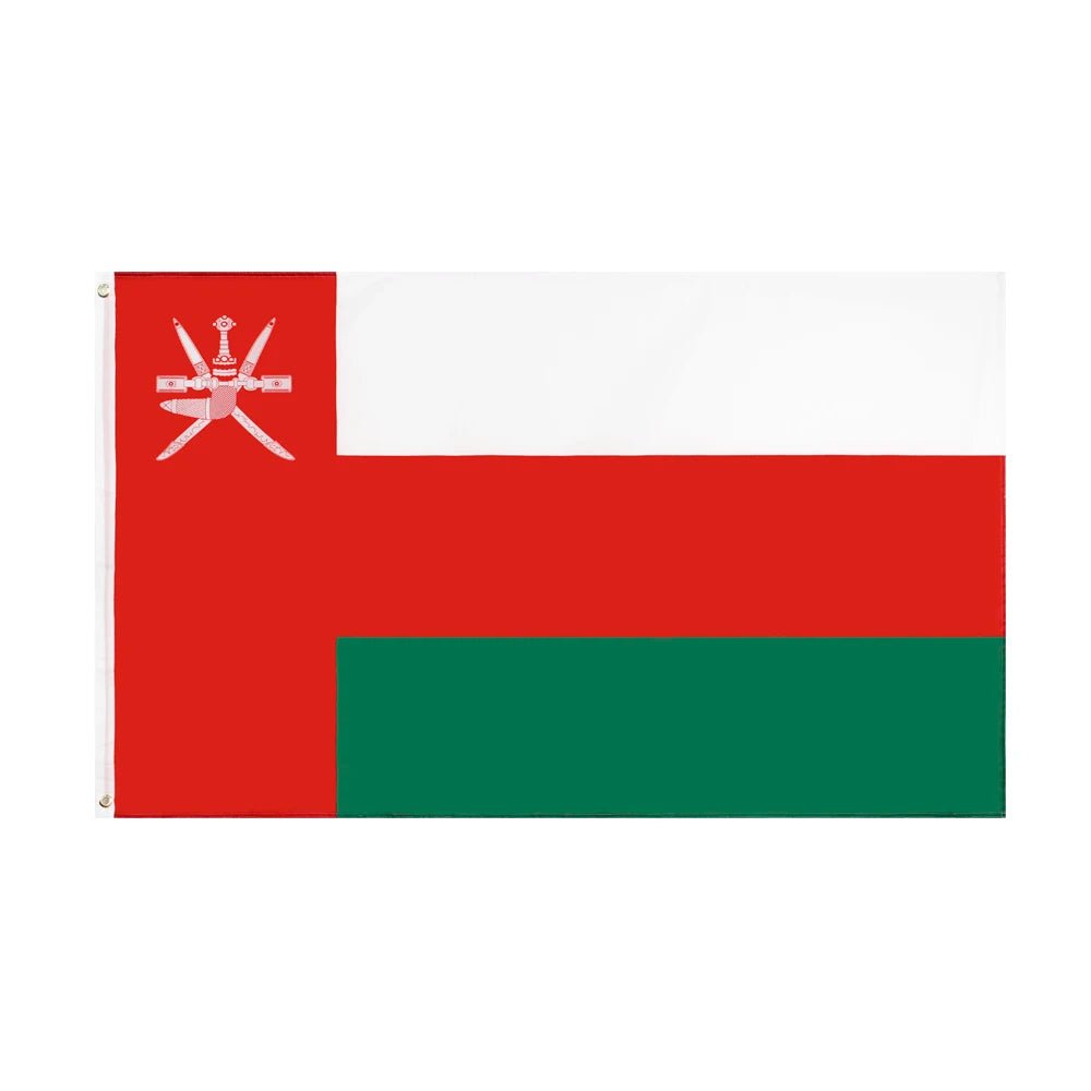 Oman Flag — 5ft x 3ft - FlagsOTW