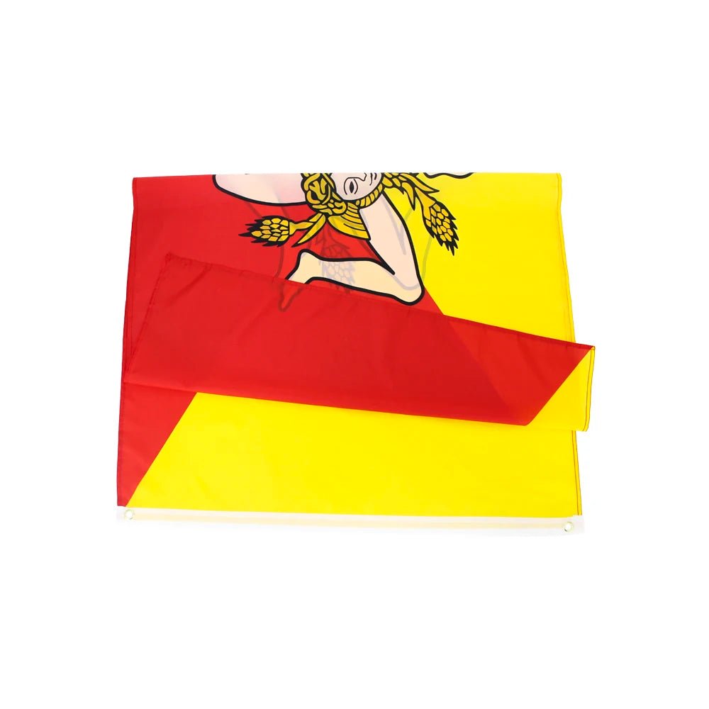 Sicily Flag — 5ft x 3ft - FlagsOTW