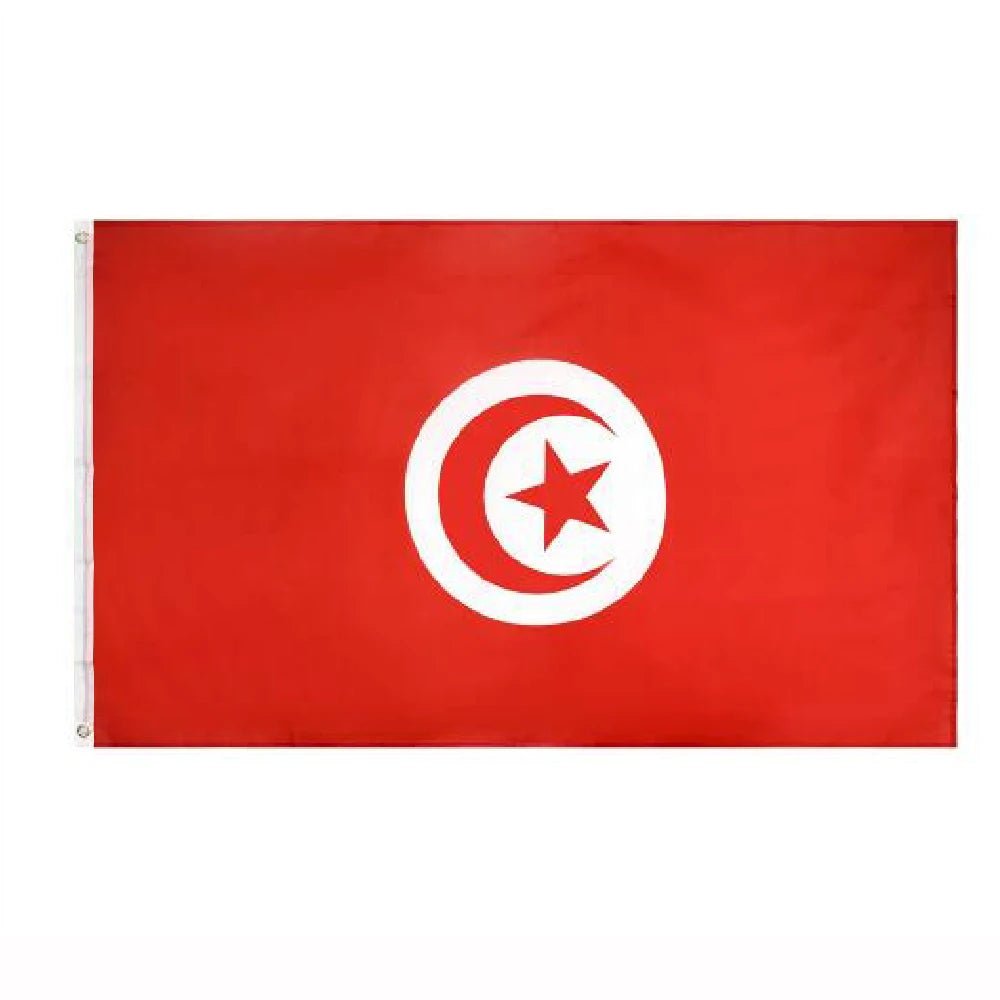 Tunisia Flag — 5ft x 3ft - FlagsOTW